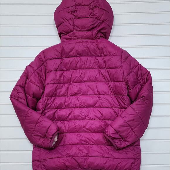 Lands End Reversible Insulated Fleece Jacket/Coat - Picture 4 of 10